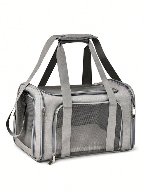 1個 通気性ペットキャリーバッグ 犬用 アウトドア 犬の外出 犬用品 子犬用 猫キャリー 犬キャリー 犬バッグ