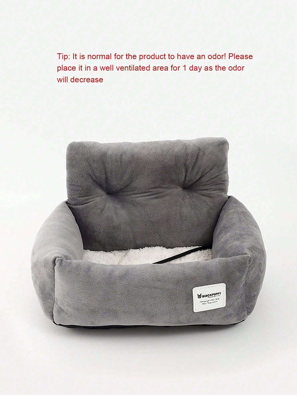 オールシーズン対応 ペットトラベルキャリア 持ち運び簡単 ぬいぐるみカーシート付き 小型～中型犬 / 子犬・子猫お出かけ用キャリーバッグ