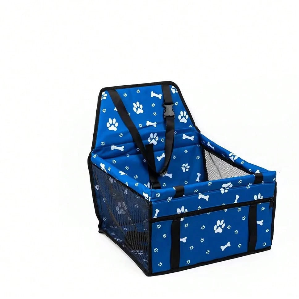 ペットカーシートキャリア 折りたたみ防水 視窓付き 車の前部・後部シート対応 犬猫用 ポリエステル快適設計 クリスマス / ハロウィン / 新年ギフト適用