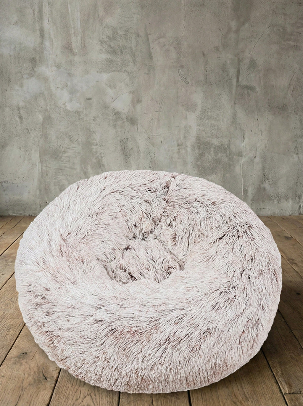 プルッシュラウンドペットベッド 滑り止めボトム付き 冬用対応 スモール / ミディアム / ラージ 犬・猫用